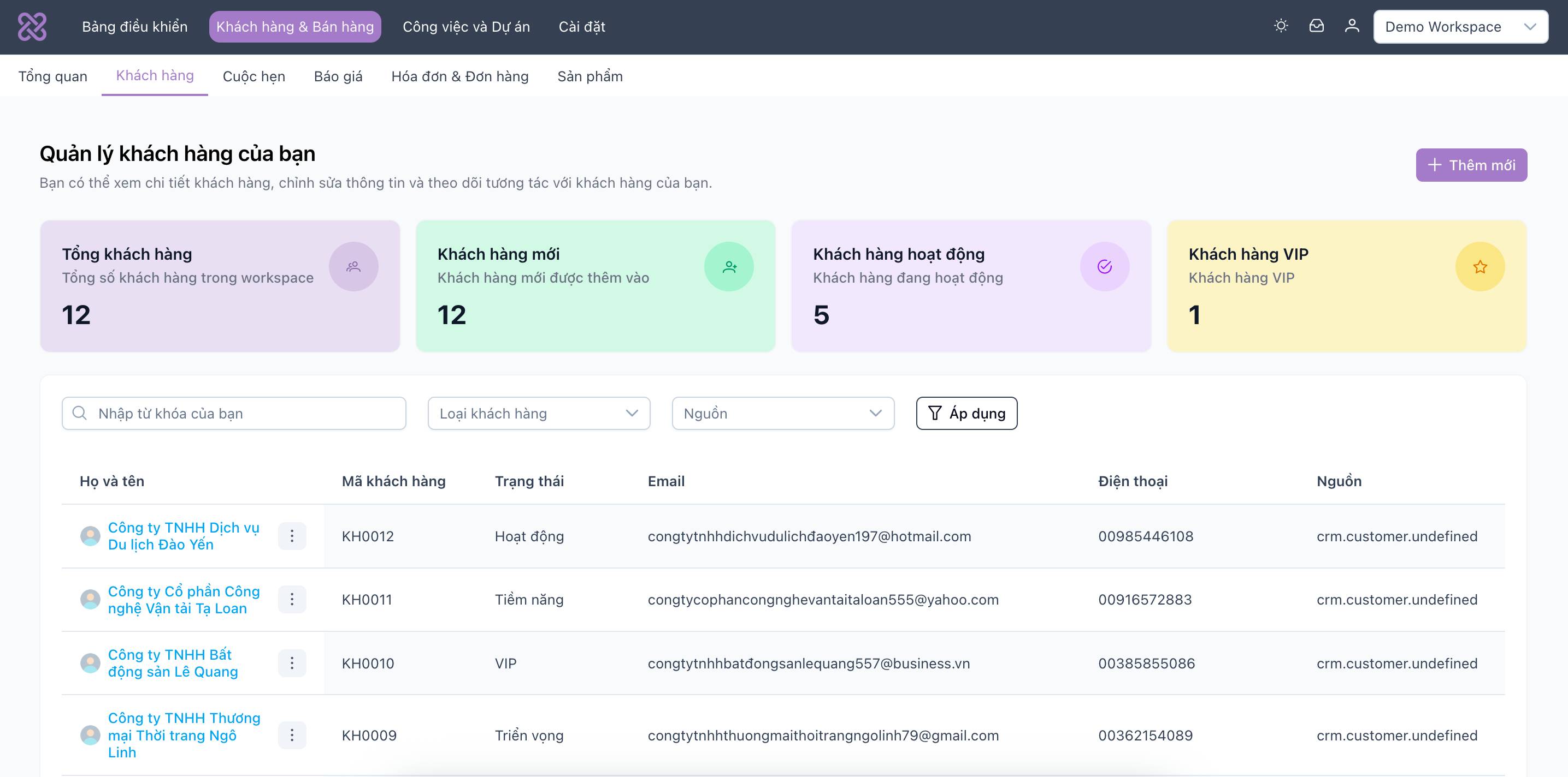 Banner Module Khách hàng