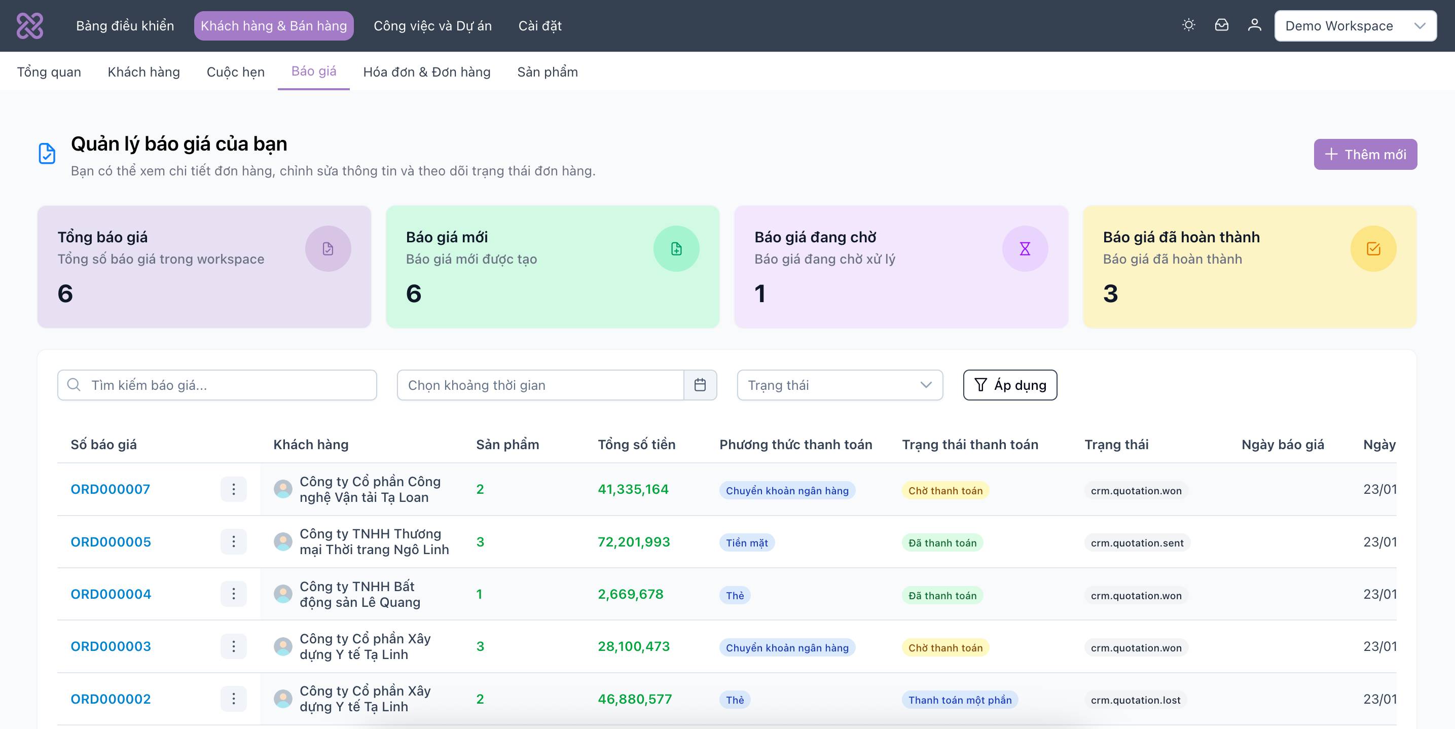 Banner Module Khách hàng