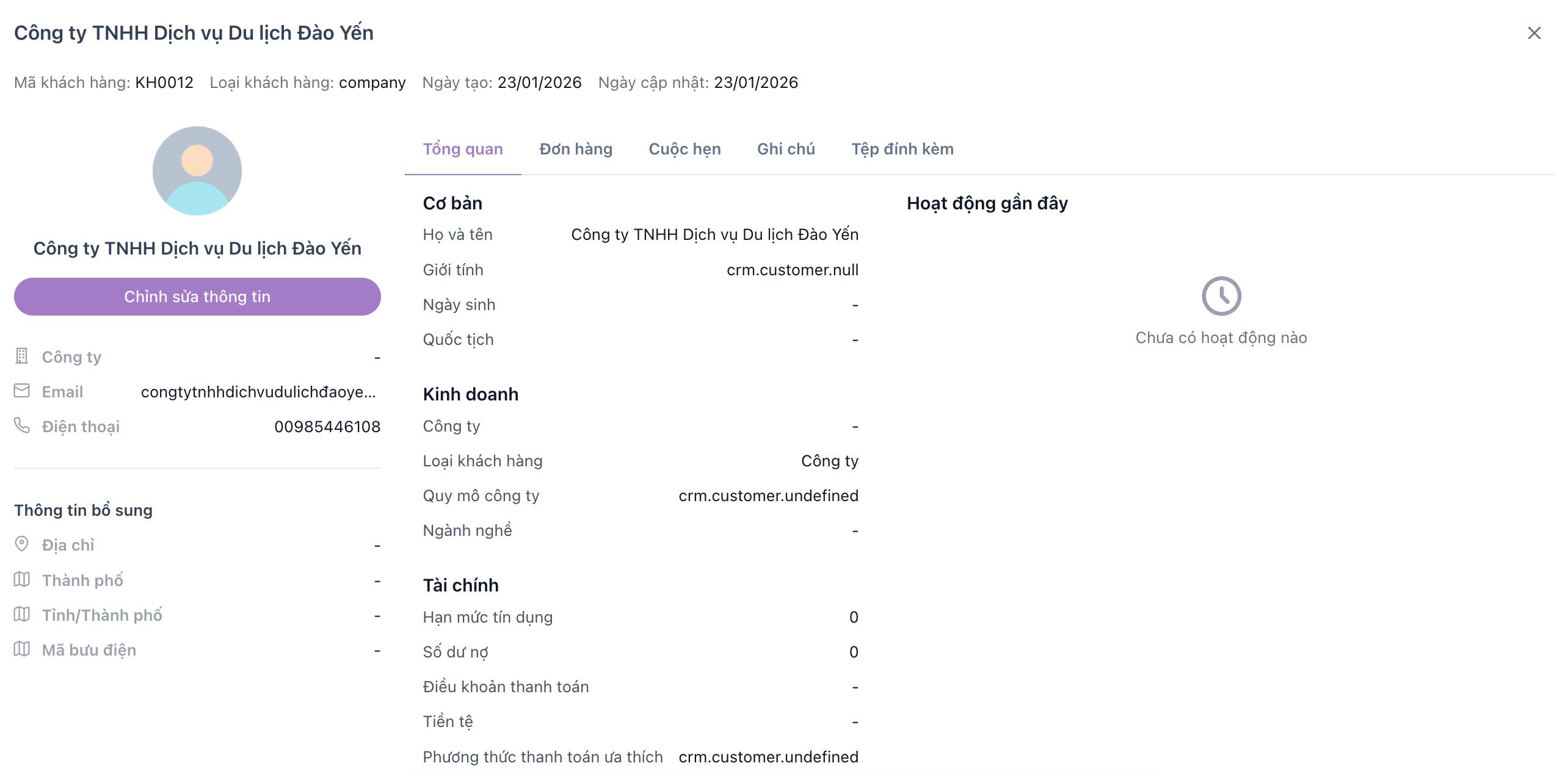 Banner Module Khách hàng